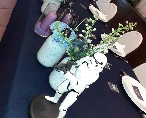 Star Wars esküvői részletek