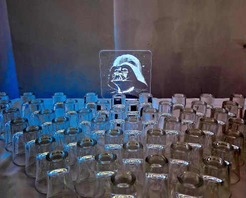 LED Star Wars esküvői dekoráció