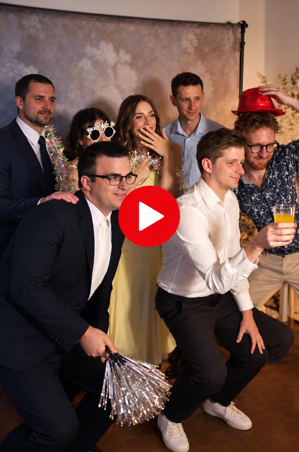 szelfi gép használat videó esküvőn